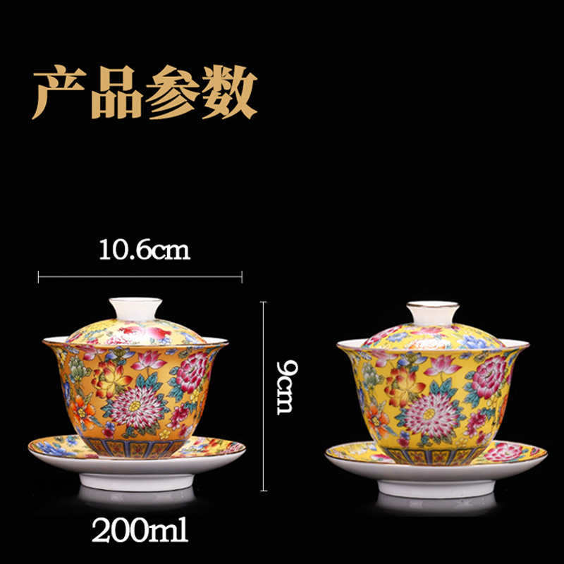HMLOVE White Porcelain Sancai  - đánh giá và giá Matcha Bowl Chawan