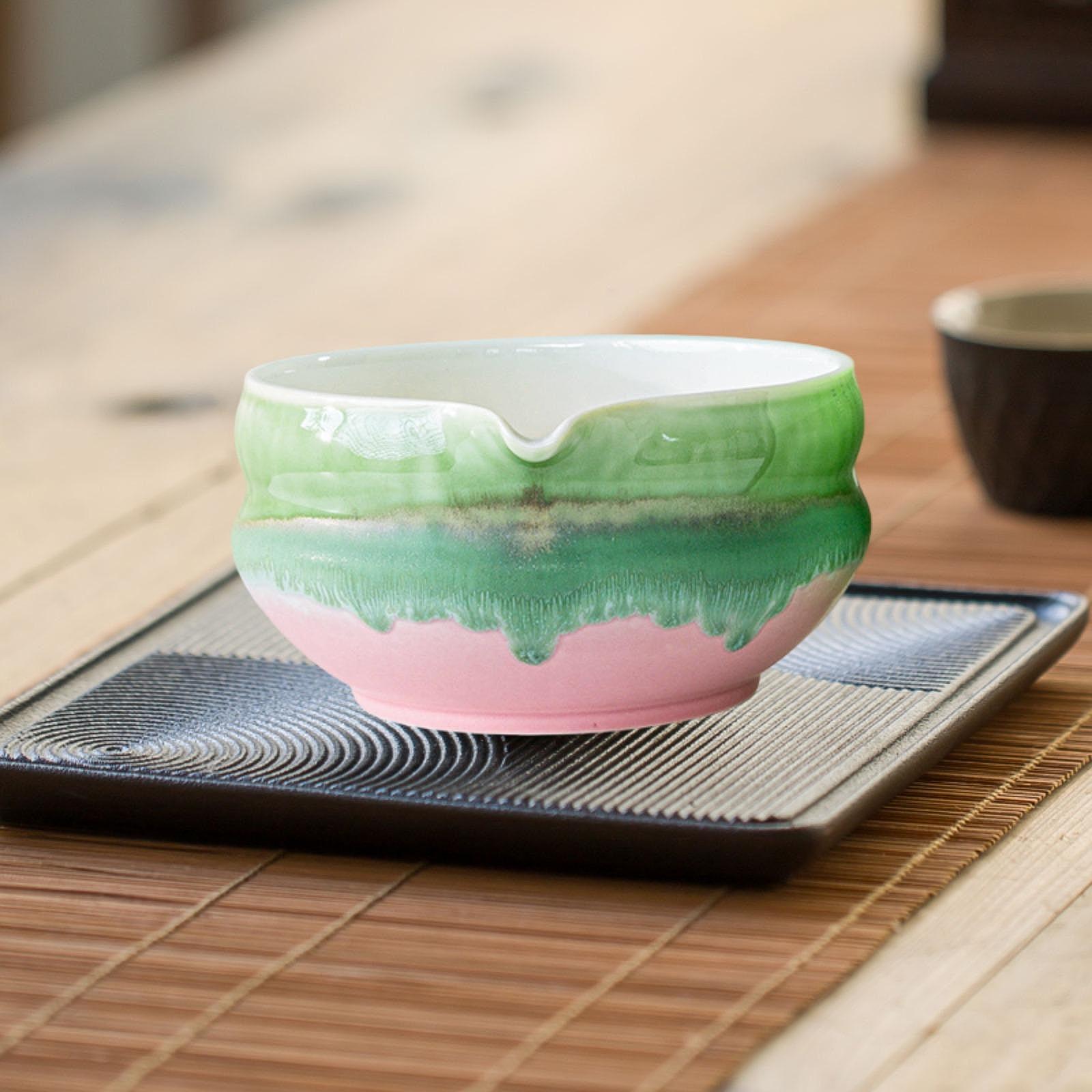 Ceramic Matcha Bowl with Spout - đánh giá và giá Matcha Bowl Chawan