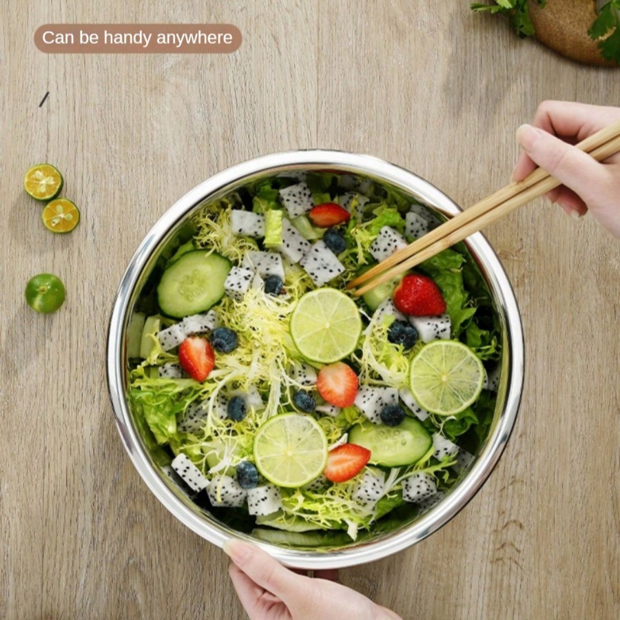 Stainless Steel Round Kitchen  - đánh giá và giá Matcha Bowl Chawan
