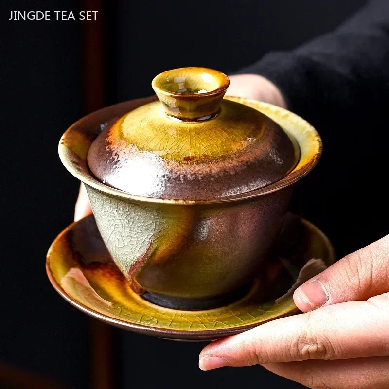 Wood-fired Kiln Changed Cerami - đánh giá và giá Matcha Bowl Chawan