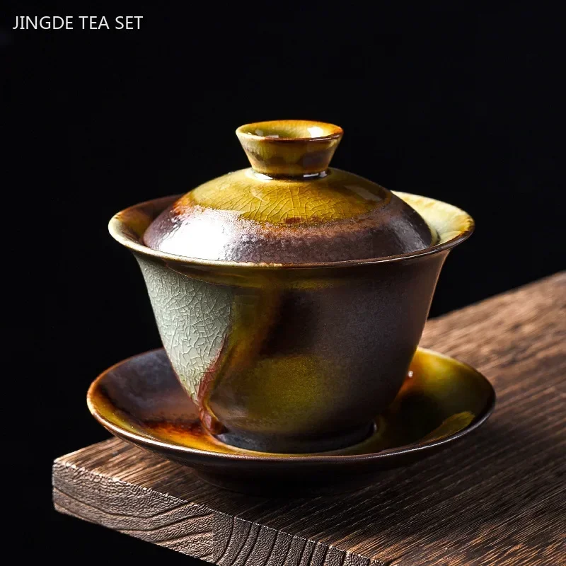 Wood-fired Kiln Changed Cerami - đánh giá và giá Matcha Bowl Chawan