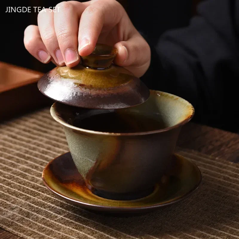 Wood-fired Kiln Changed Cerami - đánh giá và giá Matcha Bowl Chawan