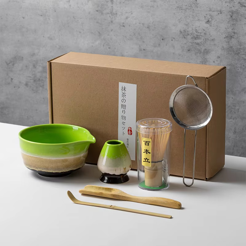 Japanese Style Matcha Tea Set  - đánh giá và giá Matcha Bowl Chawan