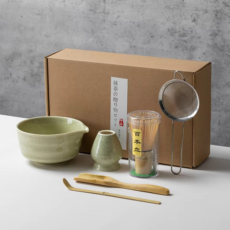 Japanese Style Matcha Tea Set  - đánh giá và giá Matcha Bowl Chawan
