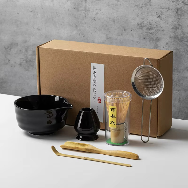 Japanese Style Matcha Tea Set  - đánh giá và giá Matcha Bowl Chawan