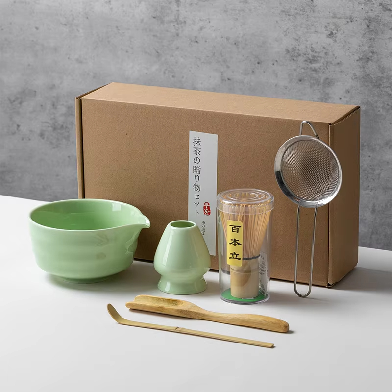 Japanese Style Matcha Tea Set  - đánh giá và giá Matcha Bowl Chawan