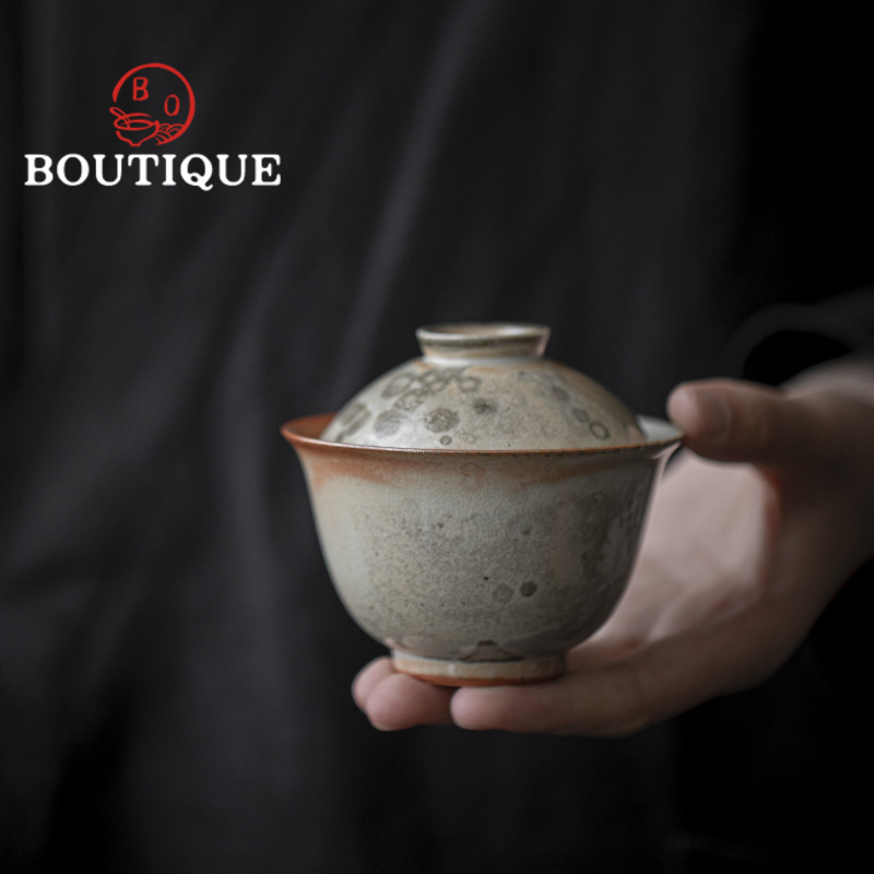 Retro Firewood Change Kiln Ink - đánh giá và giá Matcha Bowl Chawan