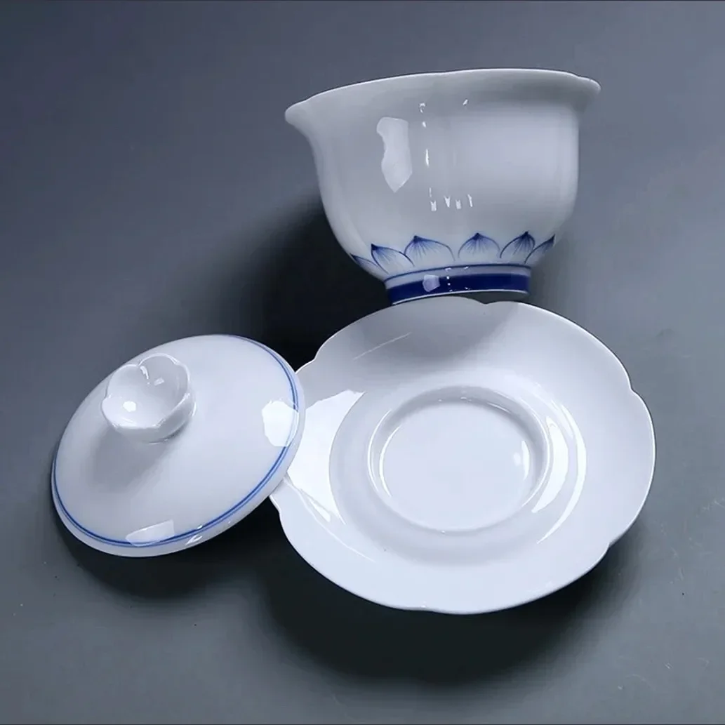 Trà Trung Quốc Bộ Cảnh Đức Trấ - đánh giá và giá Matcha Bowl Chawan