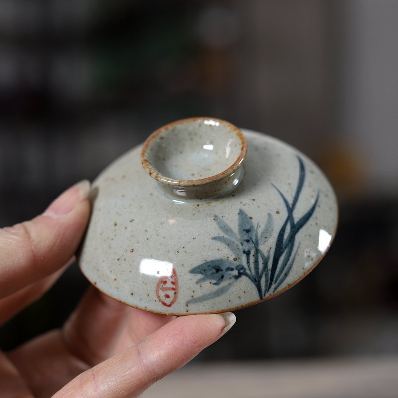 Handpainted Chinese Sancai Gai - đánh giá và giá Matcha Bowl Chawan
